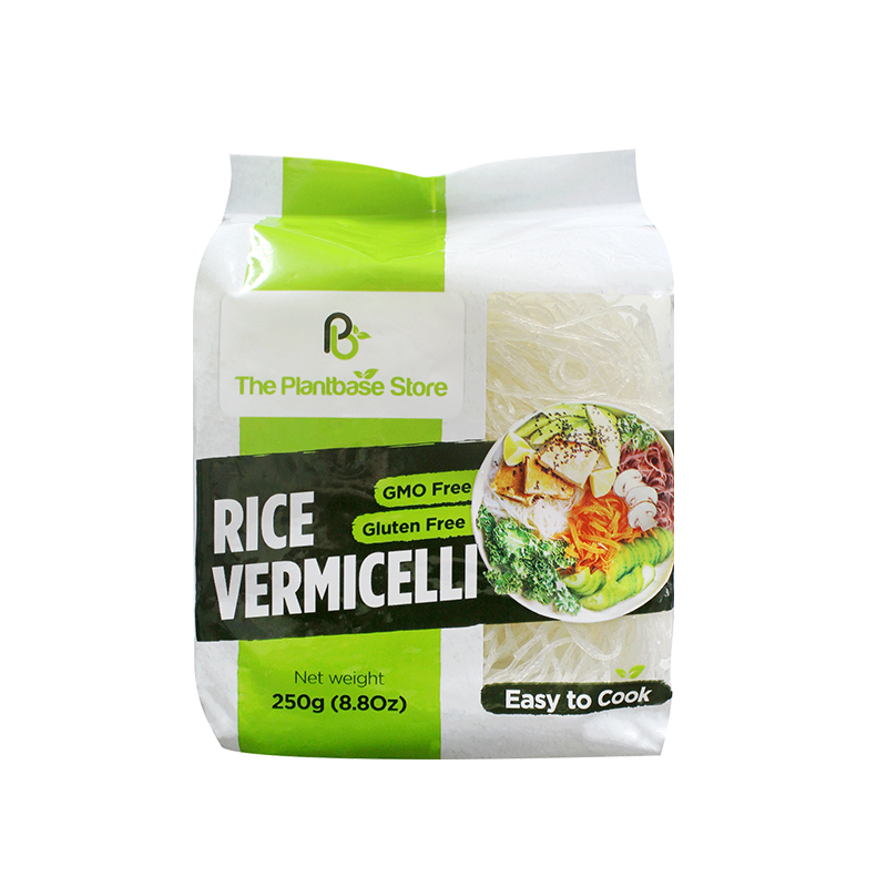 The Plantbase Store  Rice vermicelli 1mm 250g