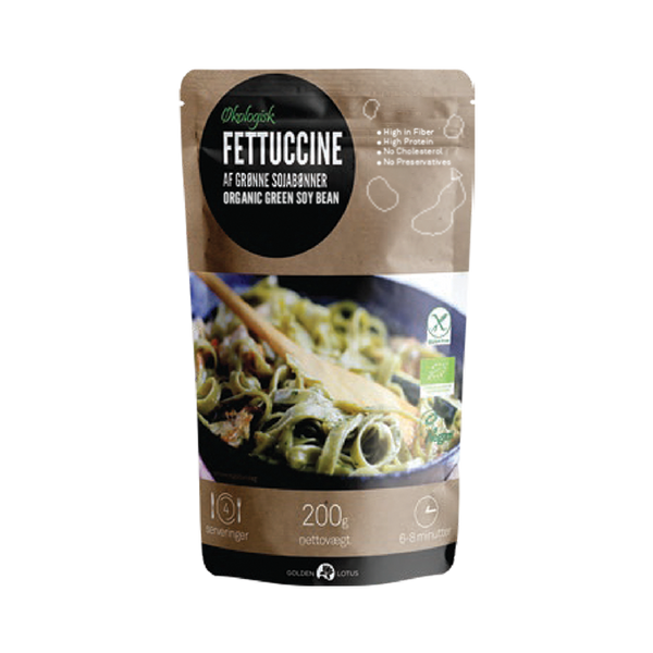 Golden Lotus Organic Green Soybean Fettuccine 200g