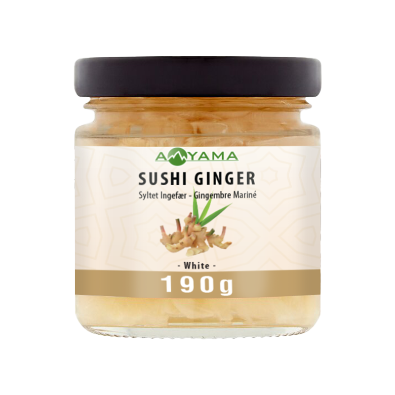 [Bulk] Aoyama White Sushi Ginger 190g - case 12