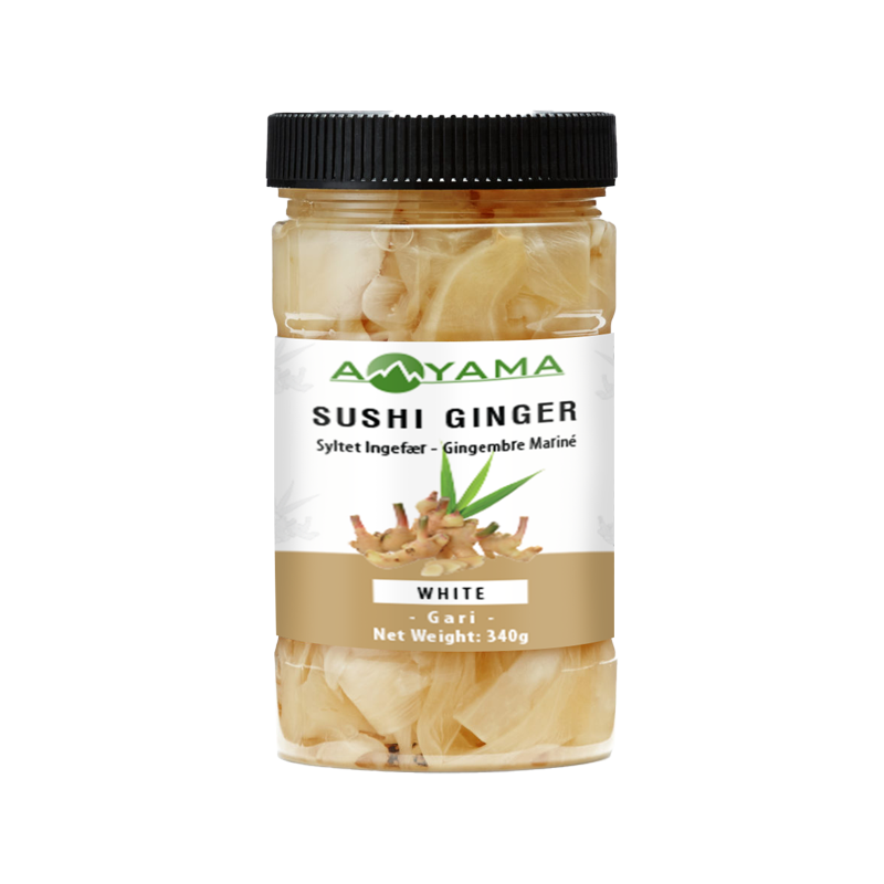 [Bulk] Aoyama White Sushi Ginger 340g - case 12