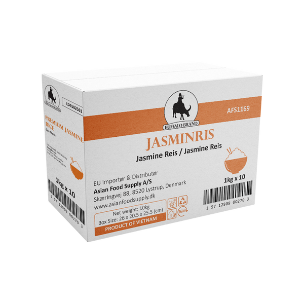 [Bulk] Buffalo Premium Jasmine Rice 1kg - case 10
