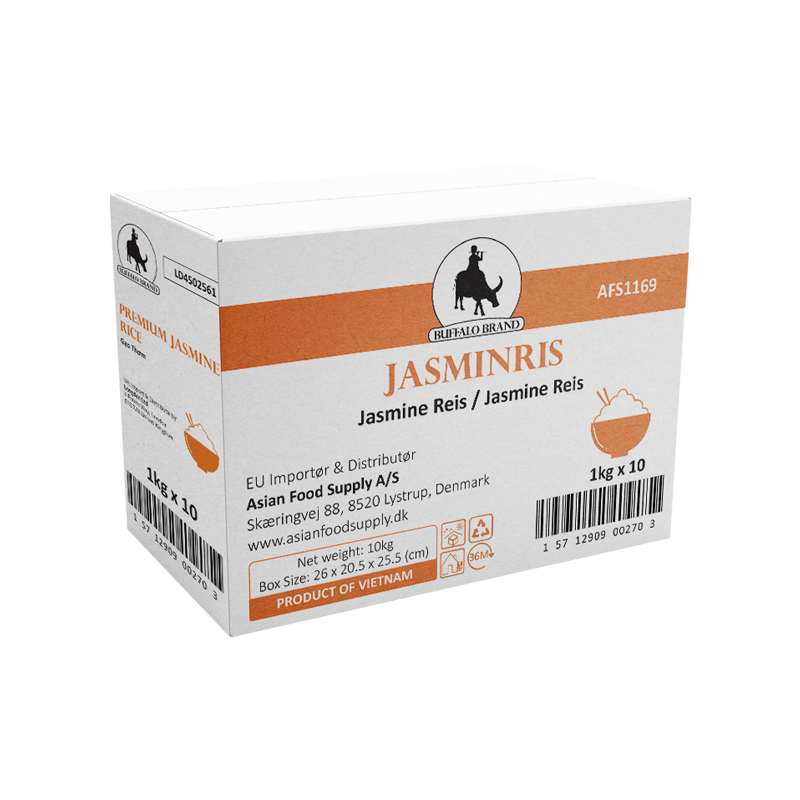 [Bulk] Buffalo Premium Jasmine Rice 1kg - case 10