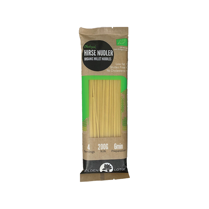[Bulk]  Golden Lotus Organic 100% Millet Noodle 200 - case 24g