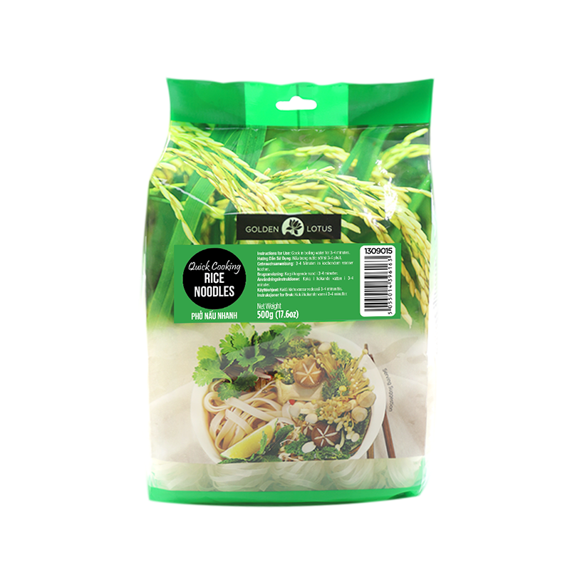 [Bulk] Golden Lotus Quick Cooking Rice Noodles 500g - case 20