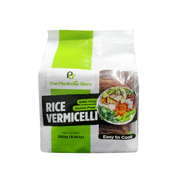 The Plantbase Store Brun Ris Vermicelli 1mm 250g