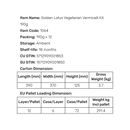 [Bulk] Golden Lotus Vegetarian Vermicelli Kit 190g - case 12