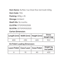 [Bulk] Buffalo Rice Vermicelli (Bún bò Huế) 400g - case 25
