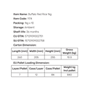 [Bulk] Buffalo Red Rice 1kg - case 10